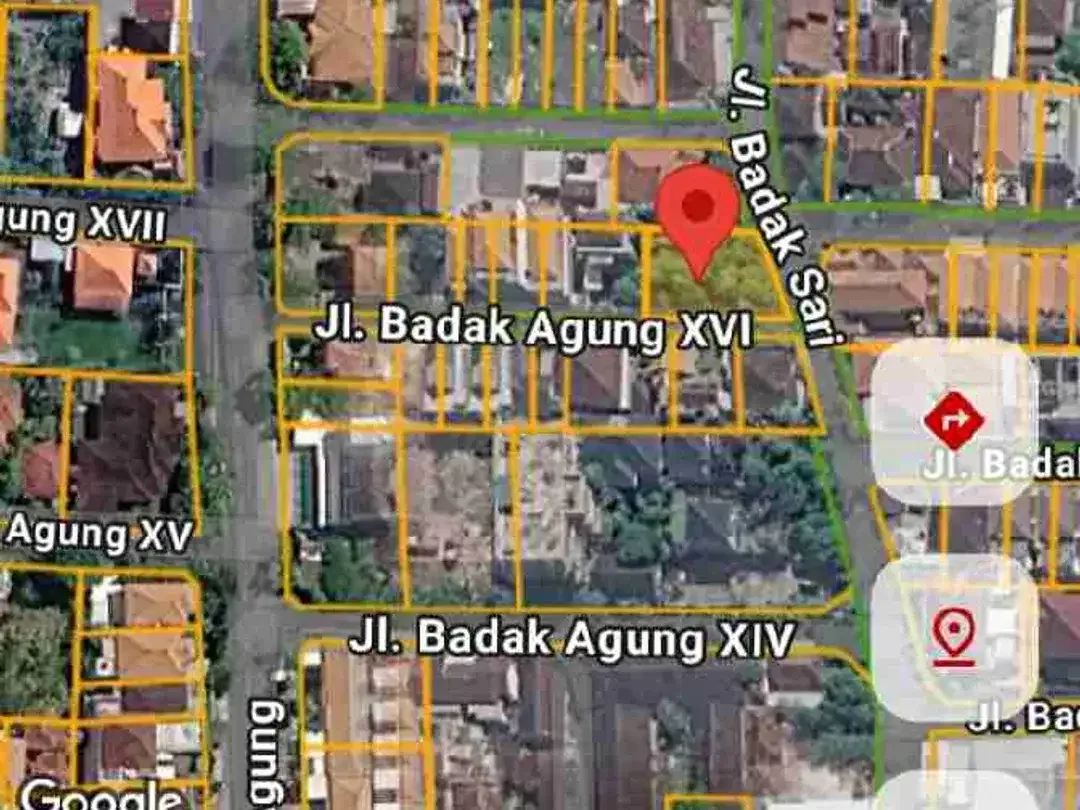 TANAH PREMIUM RENON AREA BADAK AGUNG
DIJUAL TANAH SIAP BANGUN
LOKASI JALAN BADAK SARI RENON DENPASAR.
KAWASAN PERUMAHAN ELIT JANTUNG PUSAT KOTA DENPASAR BALI - Image 4 of 6