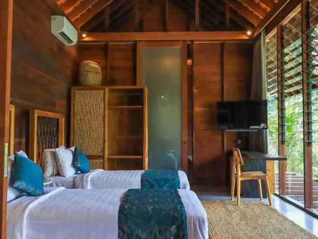 LIMITED UNITS! 2BR POOL VILLA JUNGLE & RIVER VIEW UBUD RP5,5 M - Image 1 of 6