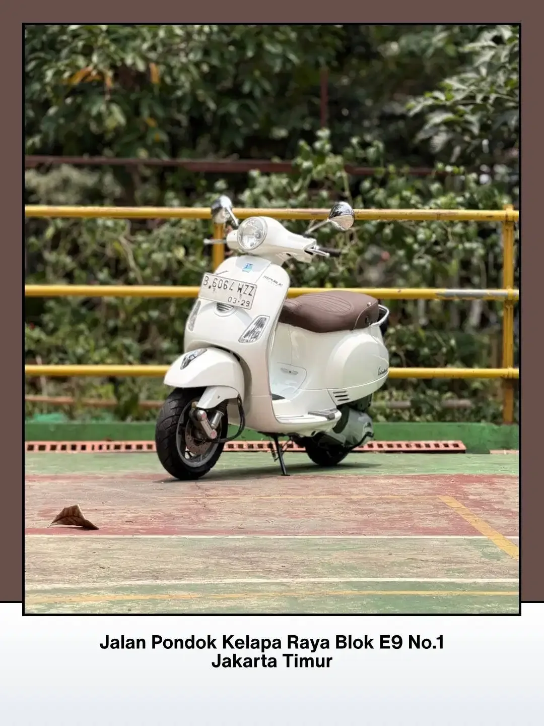 TERMURAH PIAGGIO VESPA LX150 3V IE TAHUN 2013 WARNA WHITE INNOCENZA - Image 2 of 6