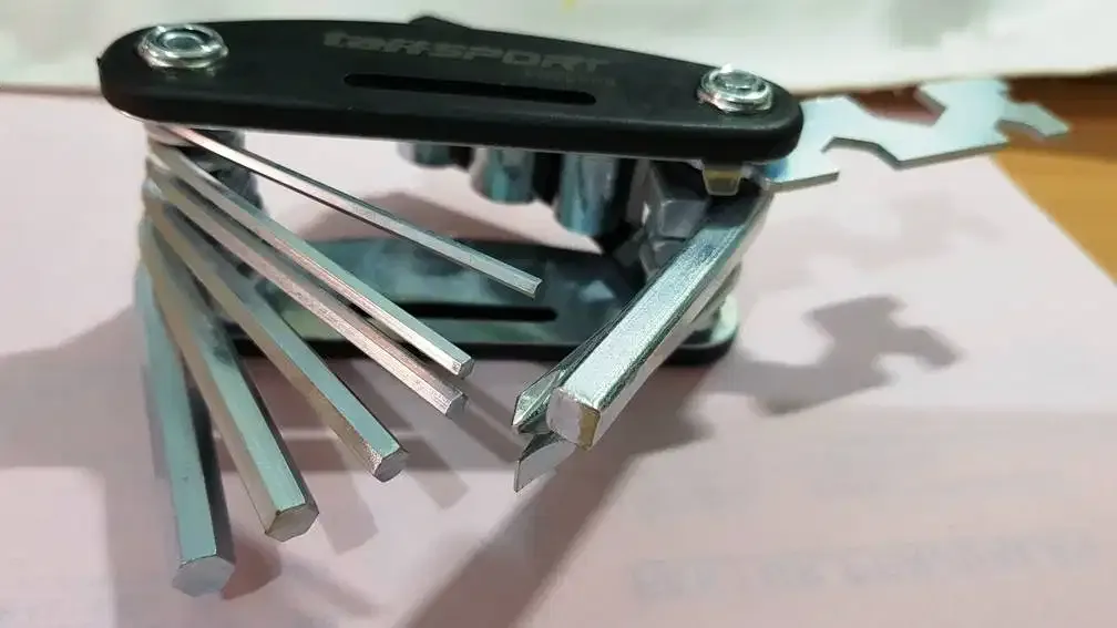 SWISS ARMY TOOL EMERGENCY ALAT DARURAT MINI REPAIR MULTIFUNGSI - Image 6 of 10