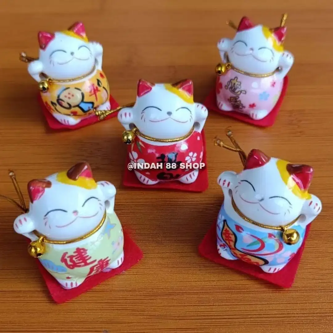 Kucing Hoki / Lucky Cat Baterai/Solar - Image 3 of 4