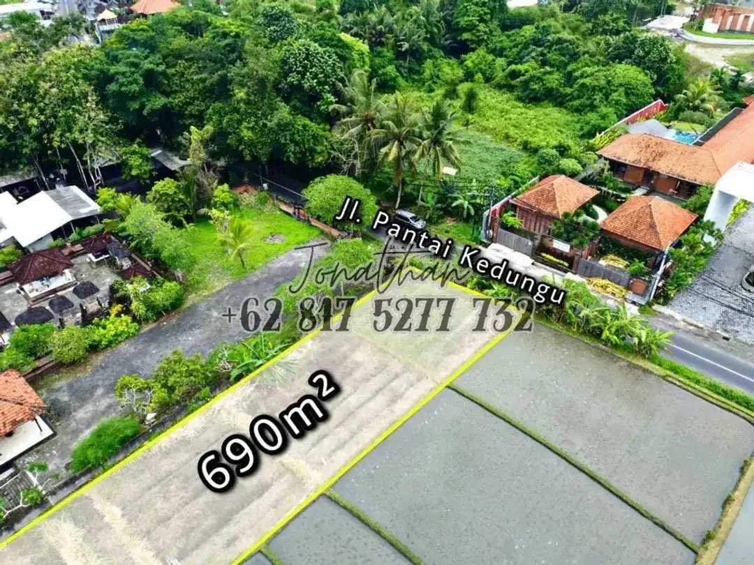 Dijual Tanah Komersil Pinggir Jalan Utama Pantai Kedungu Tabanan Bali - LSADT - Image 6 of 9