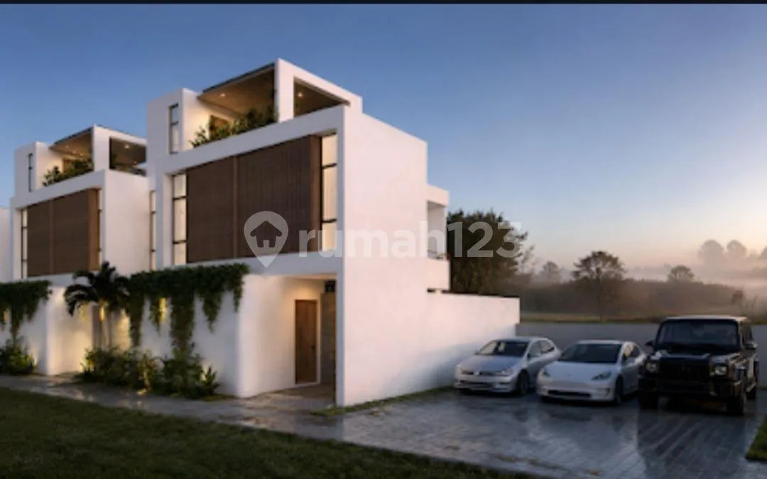 Leasehold, Rooftop Villa 2 Bedrooms With Rice Fields View, 900 Meter To Cemagi Beach - Image 1 of 4