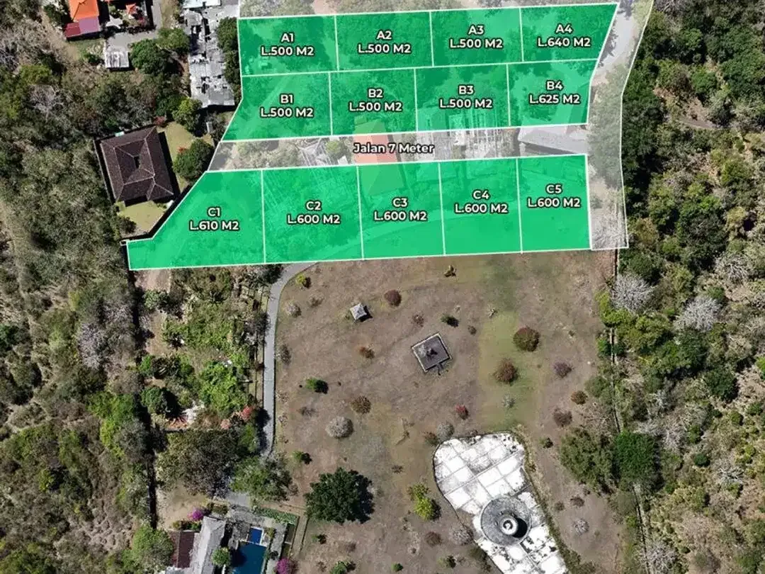 Proyek Baru - Tanah Kavling Super Premium dengan Ocean View Pantai Nyang Nyang - Image 3 of 10