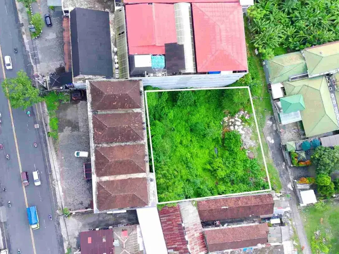JUAL TANAH GATOT SUBROTO BARAT DENPASAR 
KAWASAN PERGUDANGAN 
LOKASI STRATEGIS PAS BELAKANG SATELINDO 
SANGAT DEKAT JALAN UTAMA DAN MITRA 10 - Image 1 of 6