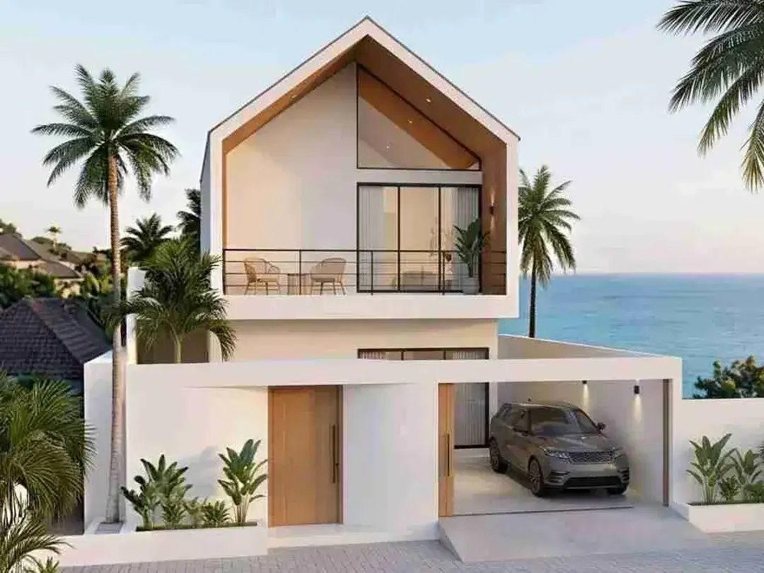 Villa 2 Lantai Modern Minimalis, View Laut di Dharmawangsa, Kampial, Nusa Dua, Badung Dkt Pantai2 Selatan Bali - Image 1 of 10