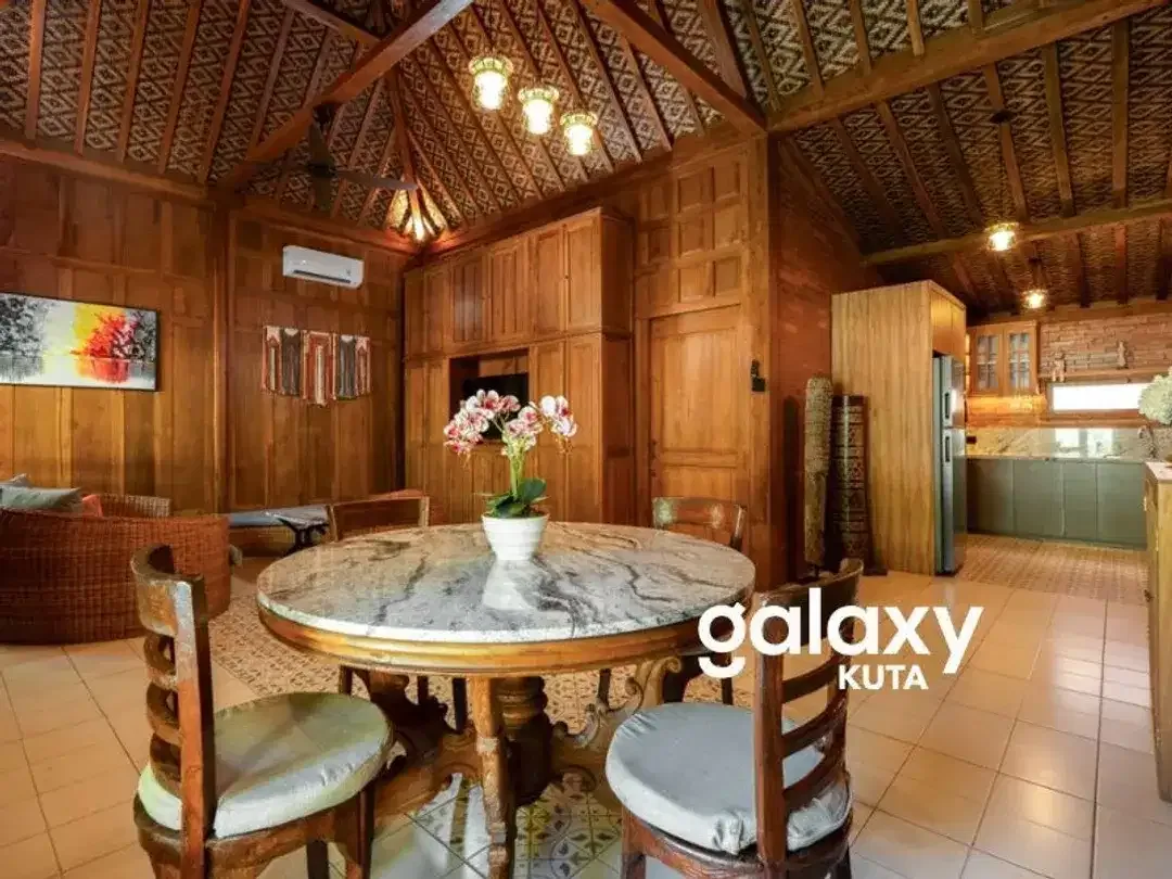 UNIQUE WOODEN VILLA FOR RENT IN RAYA ULUWATU PECATU BADUNG - Image 7 of 10