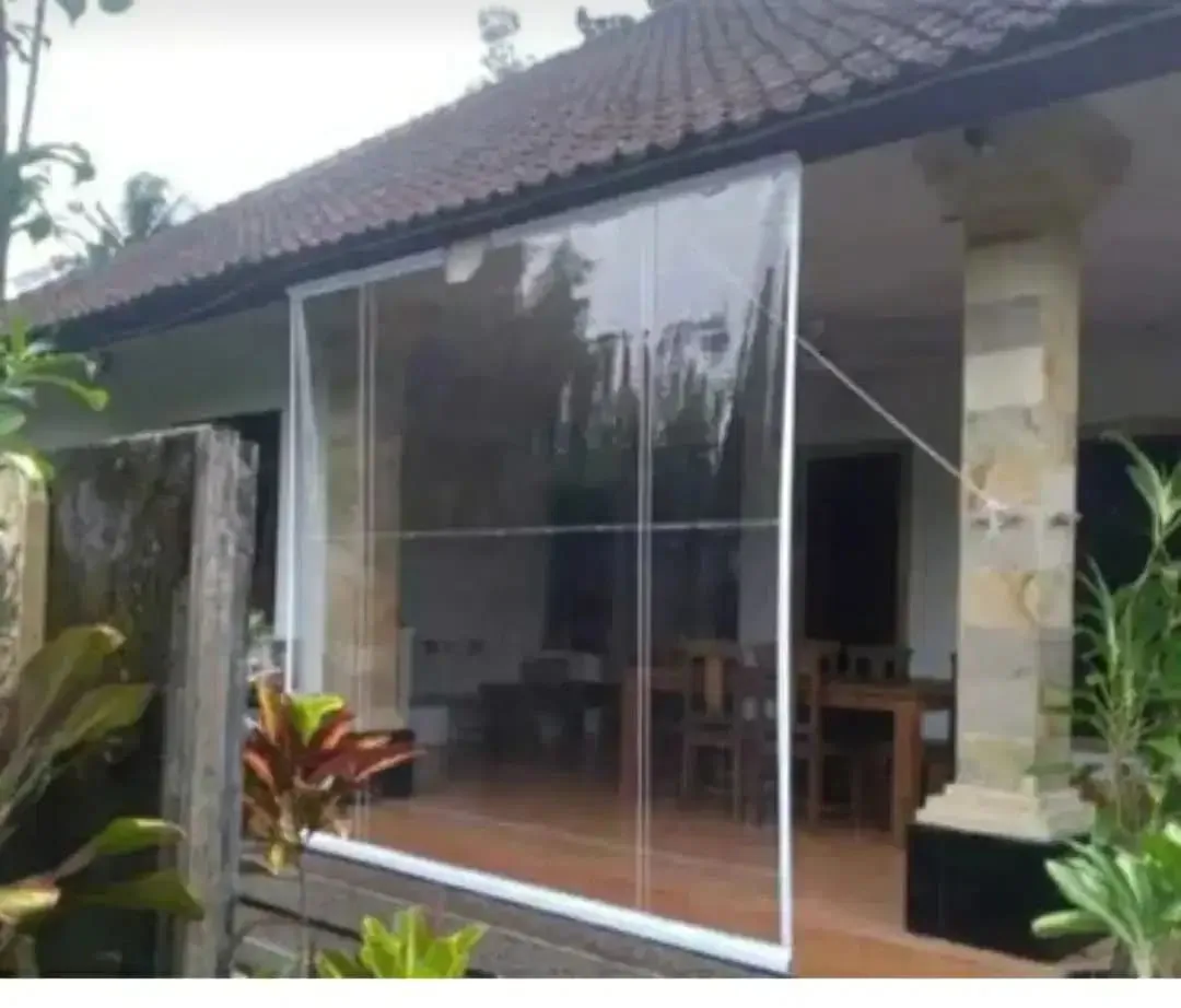 Tirai plastik tebal pvc transparan - Image 5 of 5