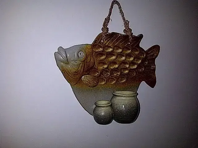 Pajangan Pot Bunga Ikan Import - Image 3 of 3