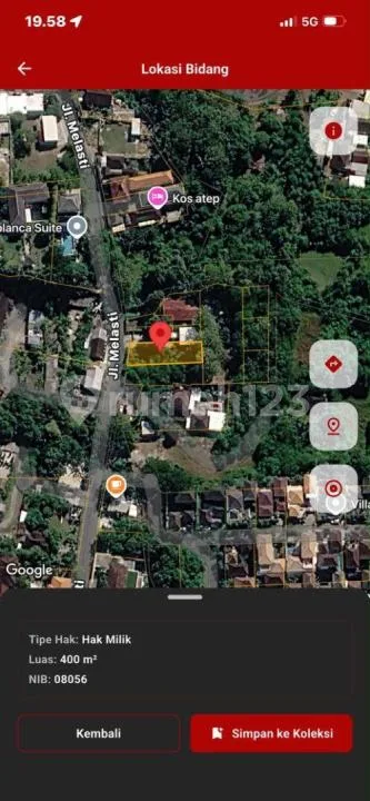 Dijual : Jalan Utama Melasti Ungasan - Bali - Image 4 of 4