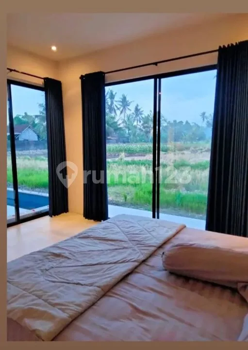 For Rent Villa Rice Field Viewavalaible Bungalow, 2 Bedroom Rice Field View 10 Menutes From Mongkey Forest Sentral Ubud Gianyar You Feel The Natural Beauty Of Ubud Which Is Very Authentic Ubud - Image 4 of 4