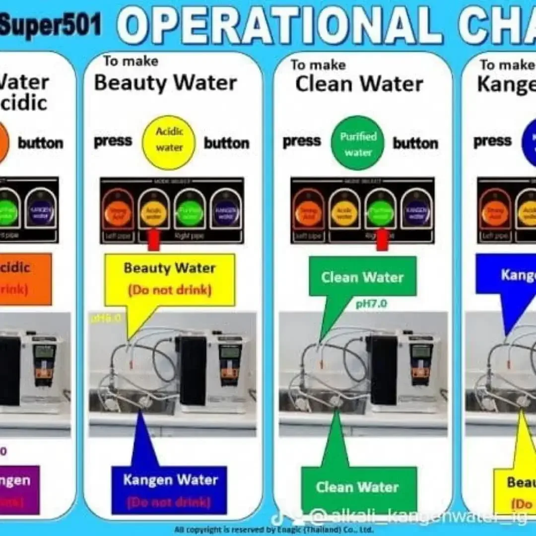 Mesin kangen water laveluk super501 second mulus free pompa 12plat - Image 6 of 6