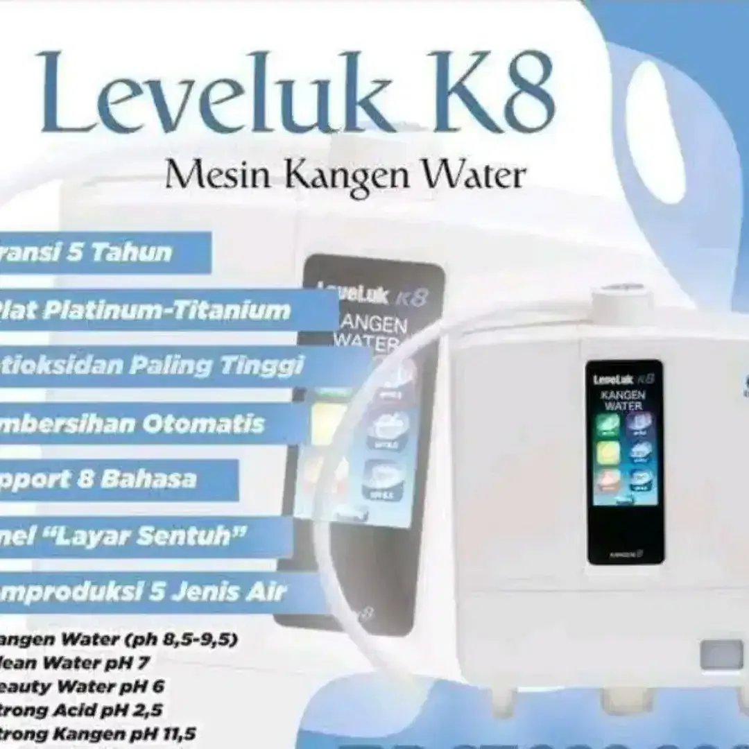 Mesin kangen water K8 baru segel. Free kirim pasang seluruh Indonesia - Image 2 of 10