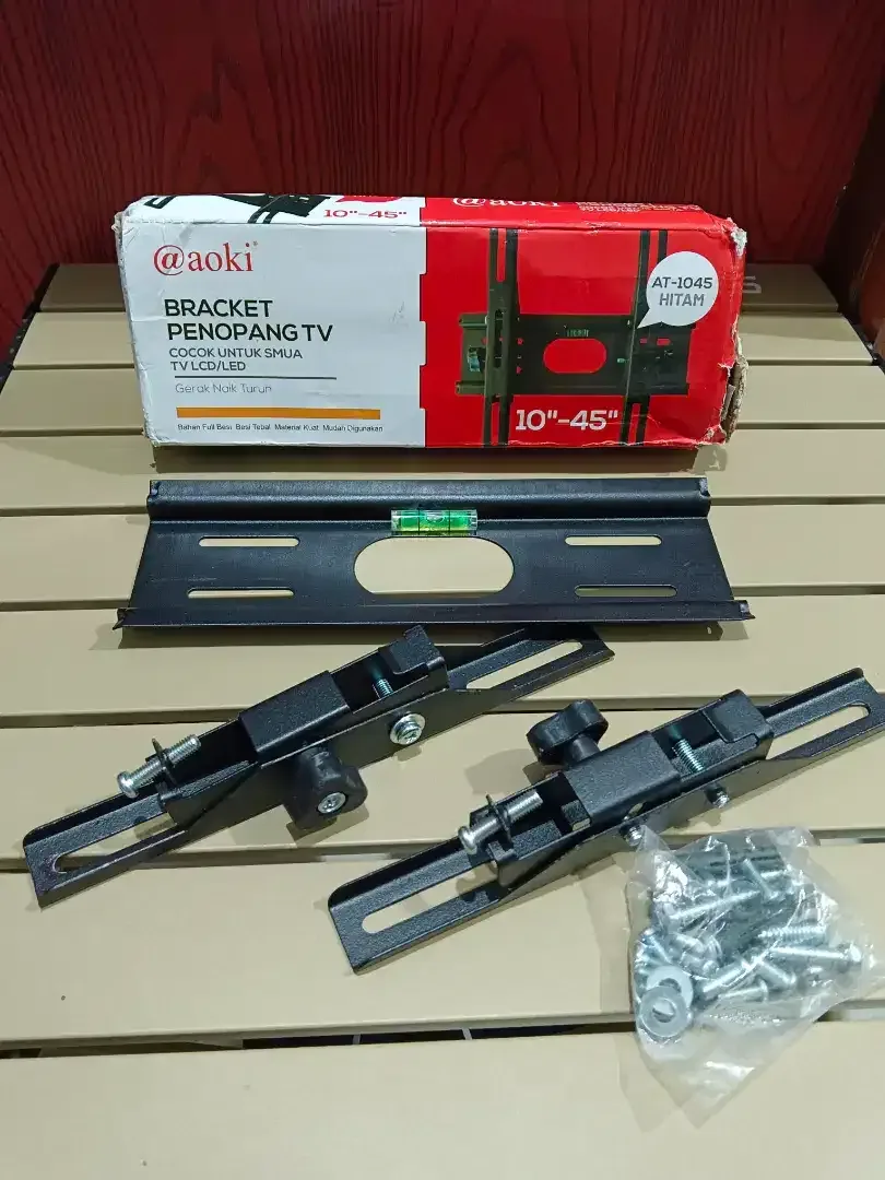 65rb BARU-PROMO Bracket TV Led LCD 10-45inch Universal Bhan Besi tebal - Image 2 of 3