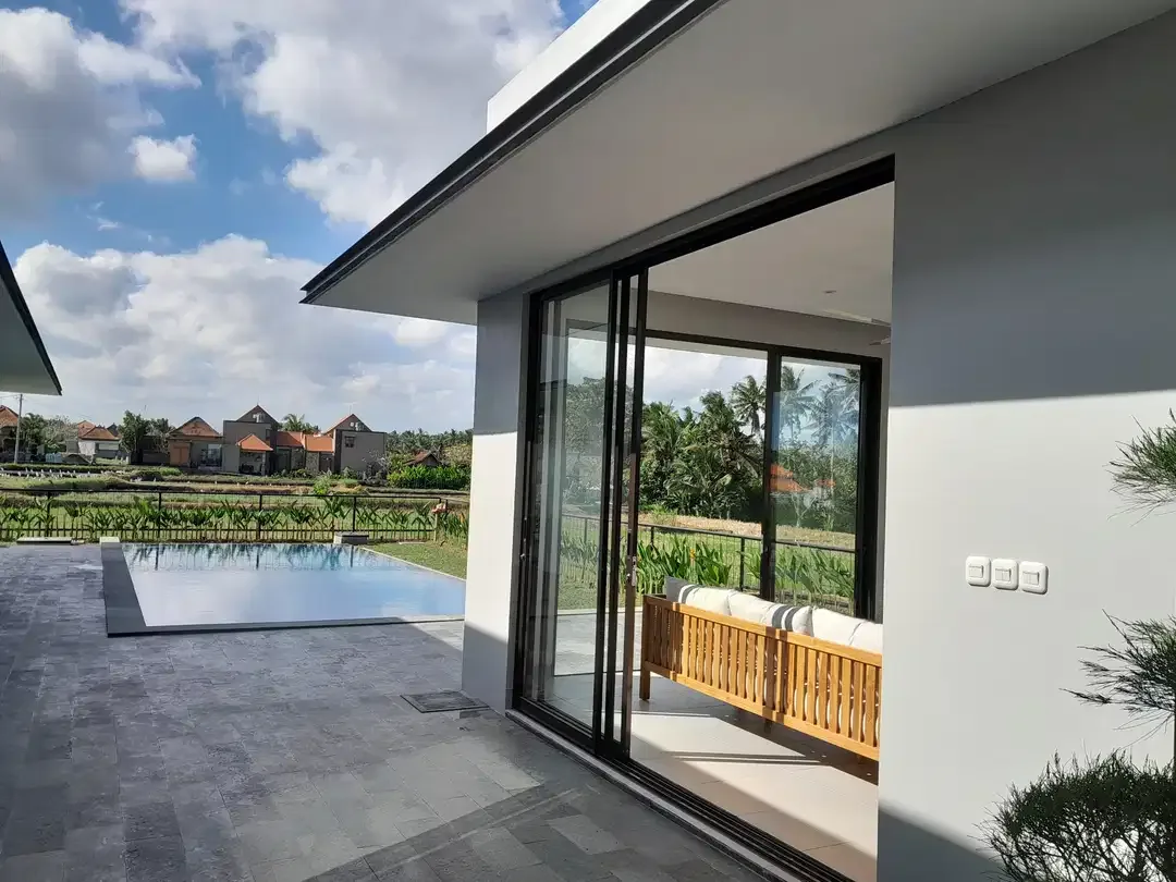 VILLA READY 3BEDROOM FURNISHED VIEW RICE FIELDS UBUD - Image 6 of 10
