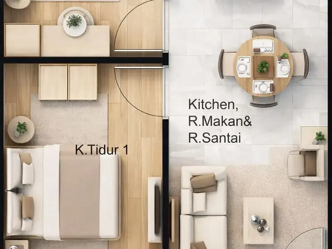 Dijual Premium Townhouse Residence for Modern Lifestyle in Bali - Image 6 of 8