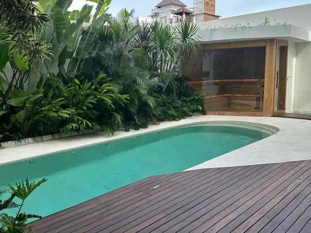 For sale Brand new villa near Sunset road.
This modern luxury villa by lumbung architect - Image 5 of 10