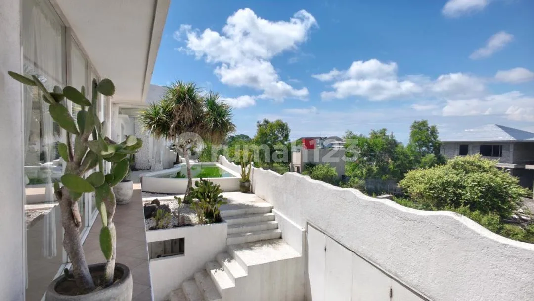 Santorini-Inspired Ocean View Villa In Bali | Rooftop Jacuzzi, Exotic Cactus Garden & Freehold Option - Image 3 of 4