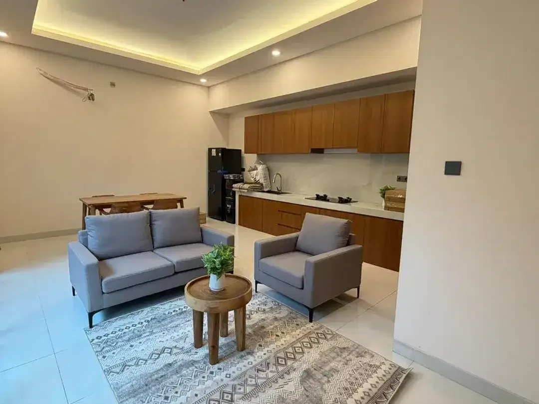 project villa kemenuh ubud jalan besar dan lingkungan villa - Image 3 of 10