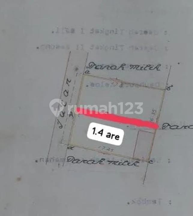 Dijual Tanahlokasi Setrategis Jalan Satelit - Image 4 of 4
