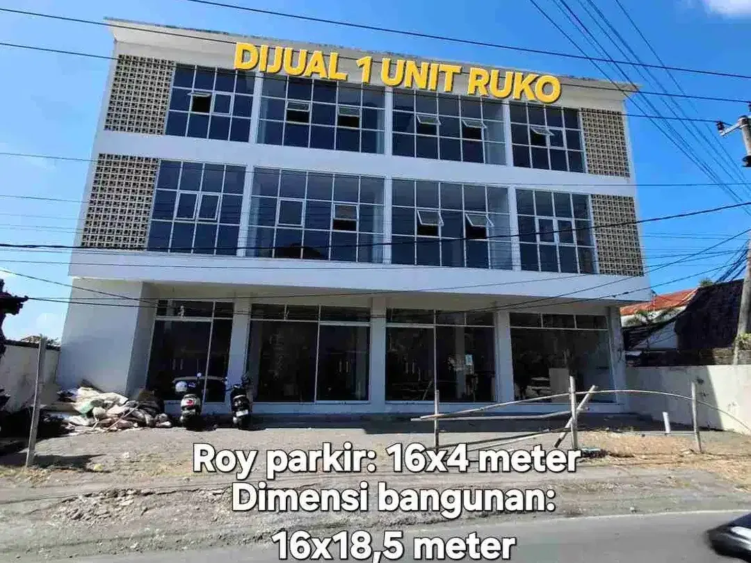 Jual RUKO ld:16 meter di Renon tukad balian, dkt Sanur Denpasar Bali - Image 3 of 10