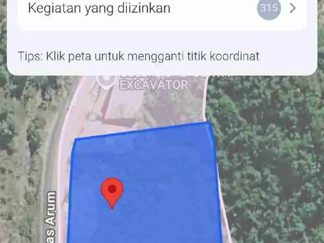 dijual tanah 34 are IDR 525 juta per are dekat pantai green bowl Ungasan Kuta Selatan Badung Bali - Image 5 of 5