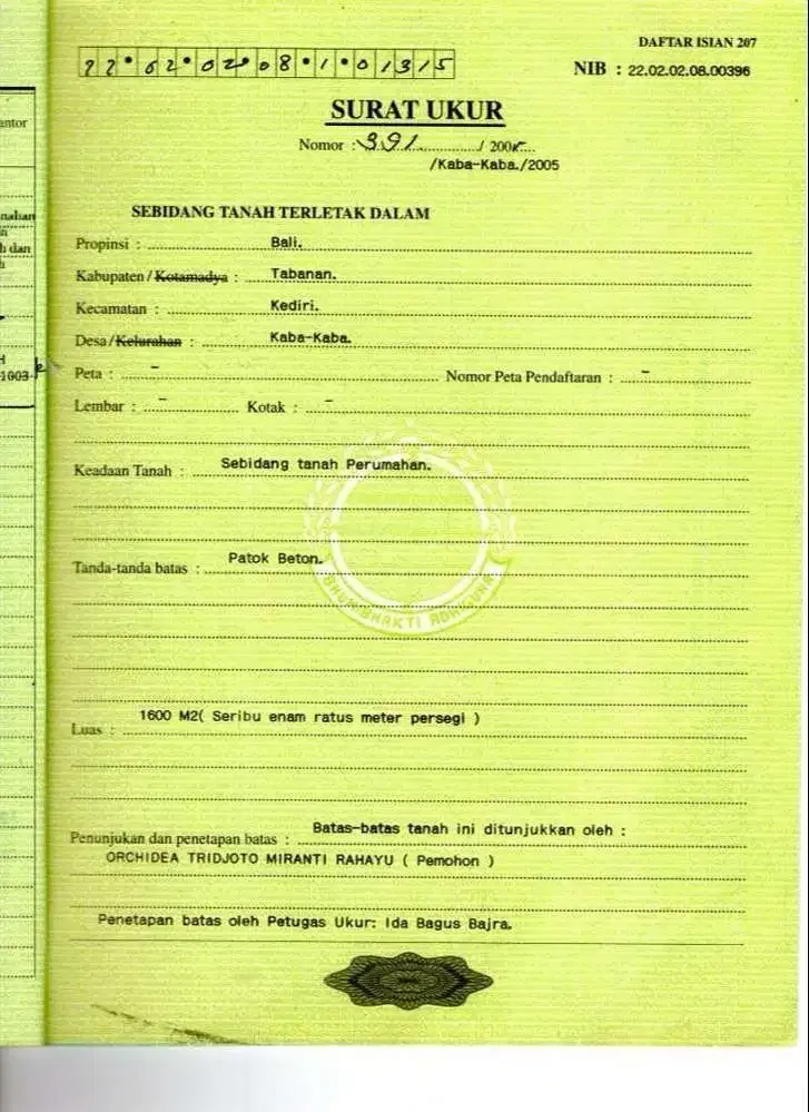 DIJUAL TANAH PINGGIR SUNGAI KAWASAN VILLA - Image 2 of 10