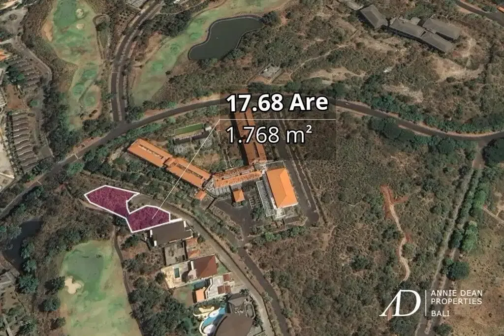 FREEHOLD LAND IN PECATU GOLF ESTATE | ELEVATED POSITION WITH DEVELOPMENT POTENTIAL - Image 3 of 4