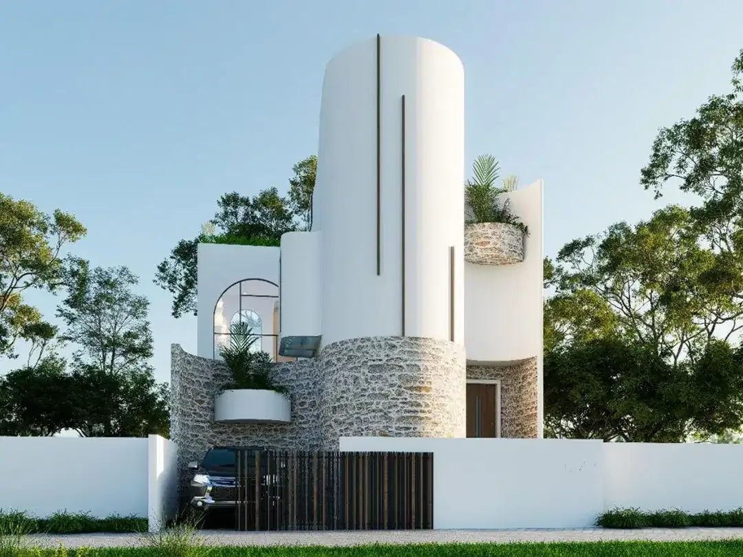 Freehold - 3-Bedroom Villa with Rooftop Terrace in Nusa Dua, Bali - Image 1 of 10