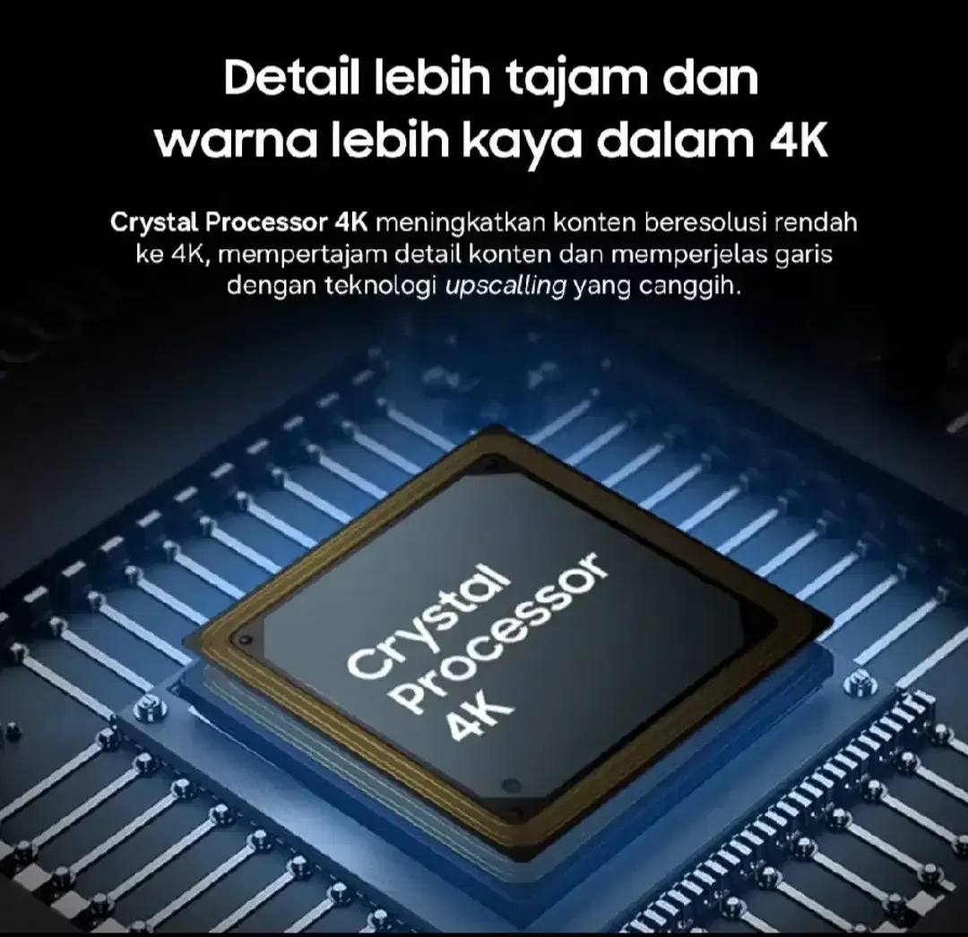 Samsung 43 SmartTV 4K UHD Netflix YouTube Digital Garansi Resmi BARU - Image 3 of 7