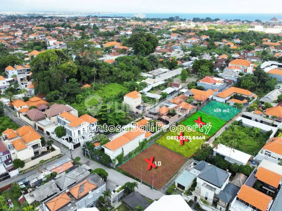 Tanah di Jual Lokasi Batur Sari Sanur , Lingkungan Villa - Image 1 of 4