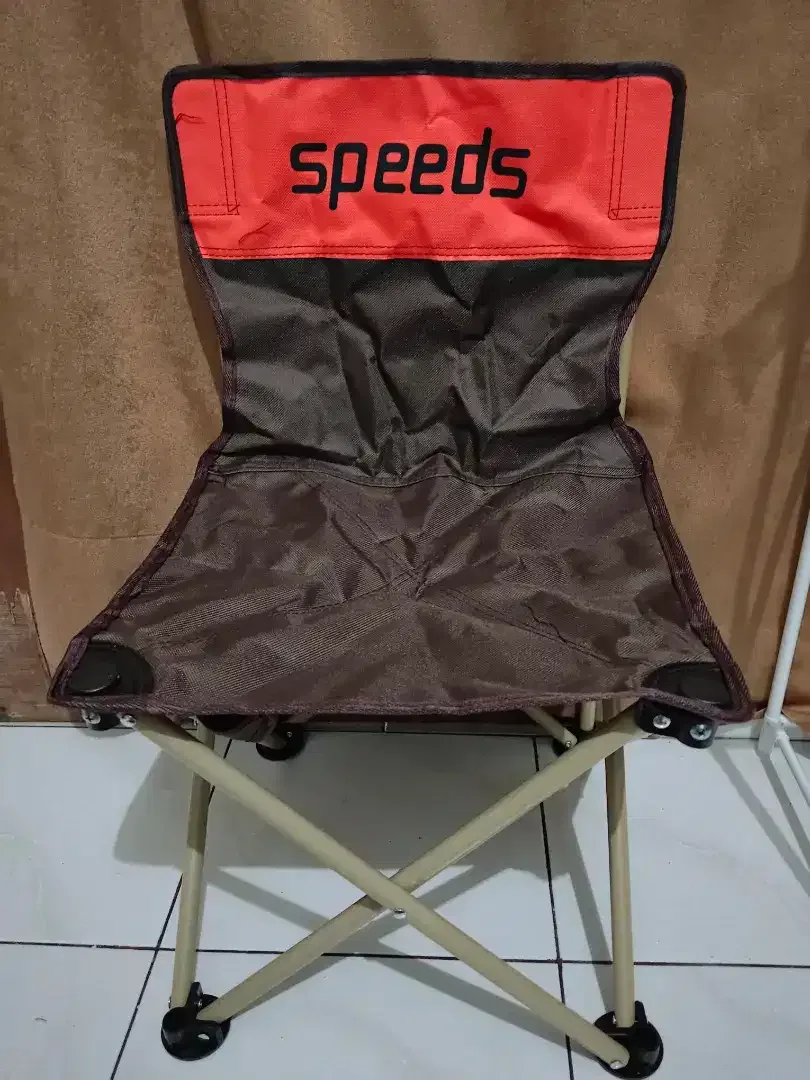 Kursi Lipat/camping/mancing/gunung Merk Speeds Uk.XL 36x36x58cm - Image 1 of 4