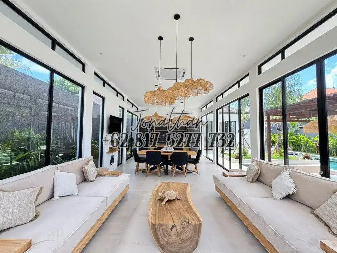 Disewa Leasehold Villa Baru 3 Kamar Kolam Renang Full Furnished di Ungasan Bali 24 Tahun - VSKHE - Image 9 of 10