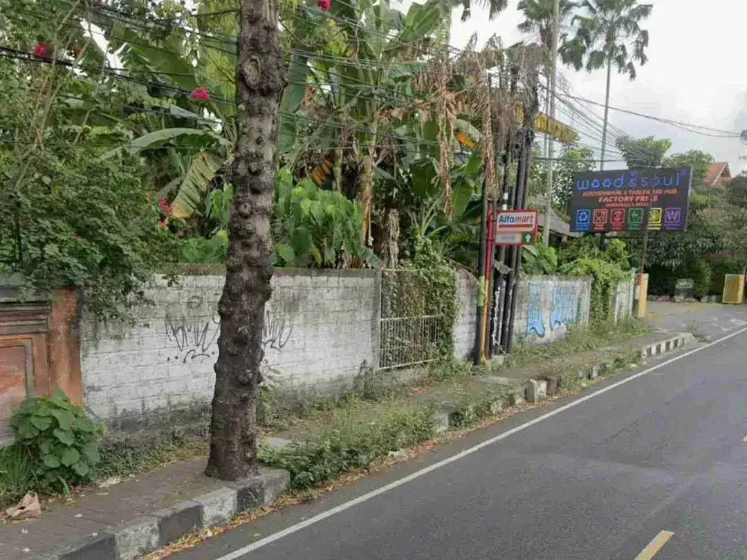Tanah Komersial 2070m² Pinggir Jalan Raya Mas Ubud Bali - Image 8 of 10