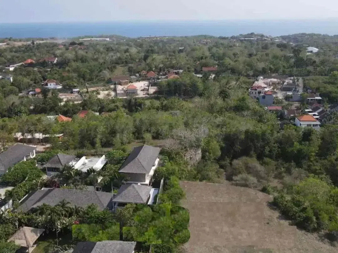 TANAH JIMBARAN PANTAI MELASTI OCEAN VIEW AREAL VILLA MEWAH ARTIS - Image 2 of 9