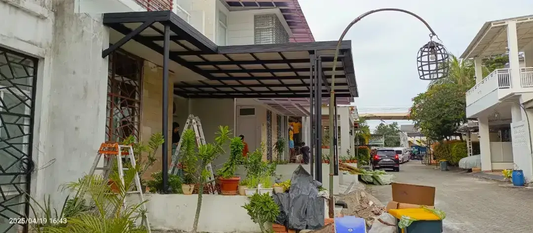 Kanopi baja ringan terpasang rapi dan bersih - Image 5 of 5