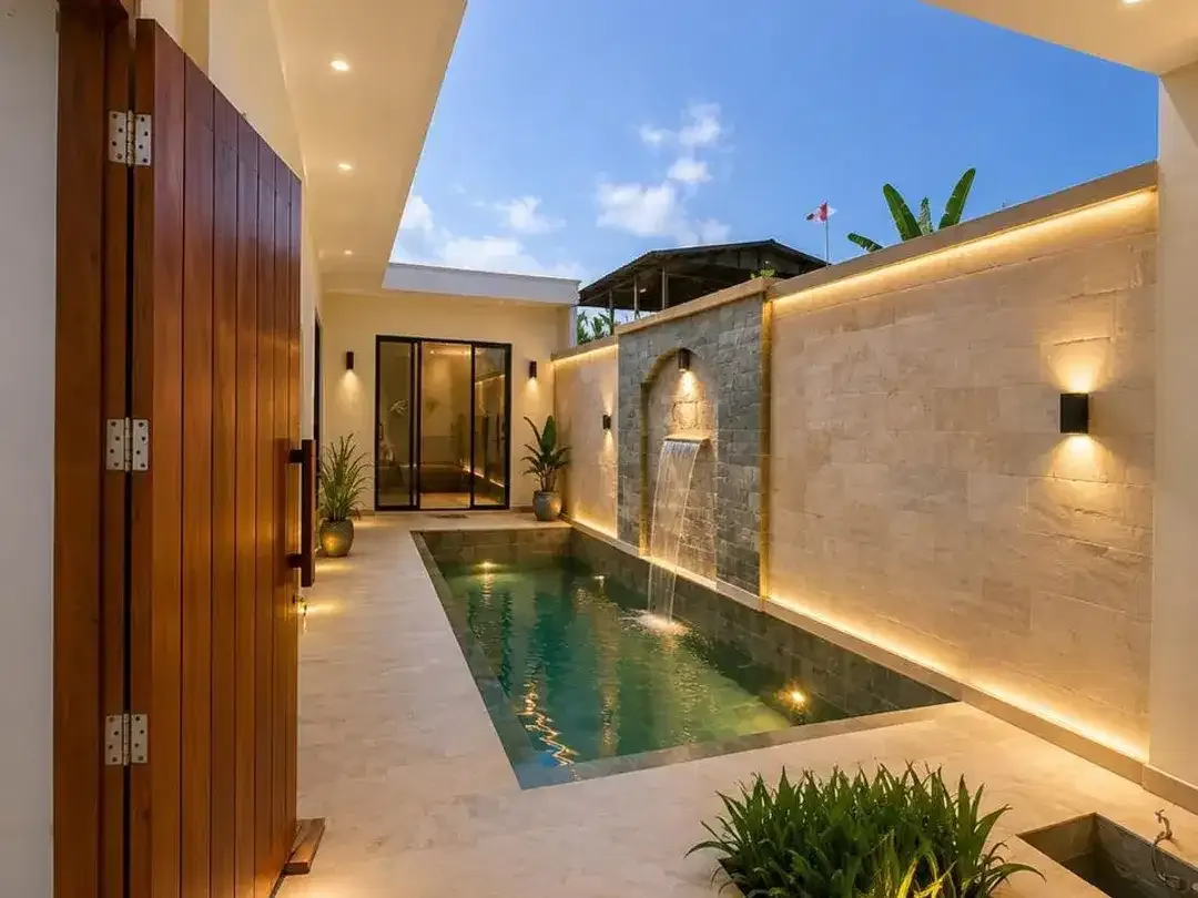 di jual villa on progress di nusa dua bali dengan kolam renang pribadi - Image 1 of 8