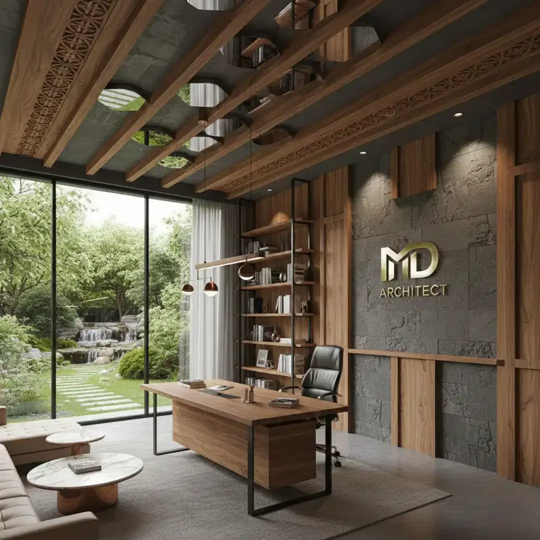 INTERIOR BACKDROP TV LEMARI JASA ARSITEK BALI - Image 3 of 4