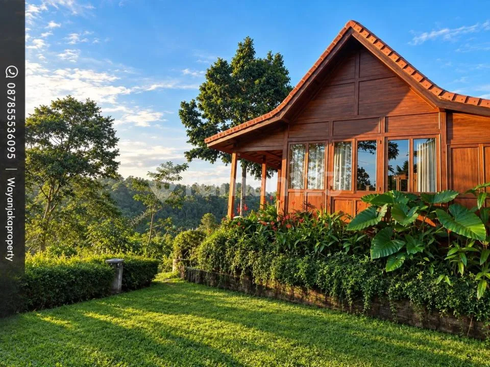 Dijual Villa Joglo Nature Retreat Ubud Utara View Lembah&Jungle - Image 2 of 4