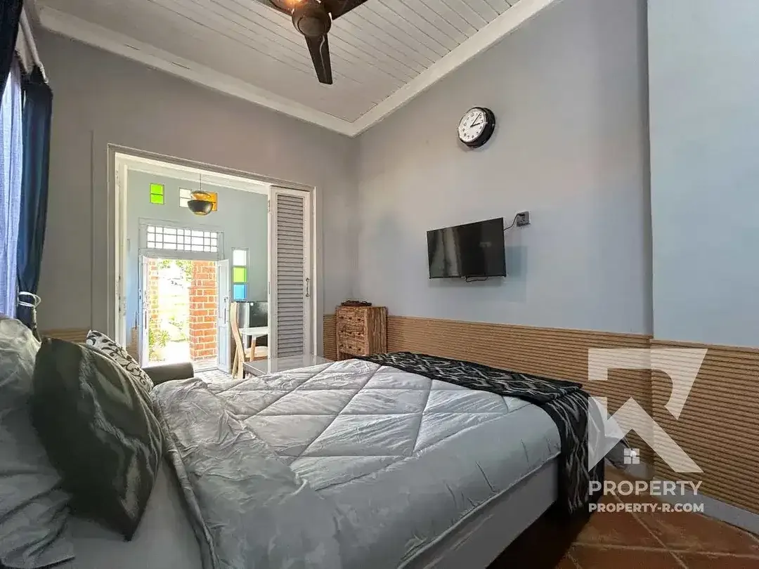 Comfy 1 Bedroom Villa with Pool View in Pererenan Bali for Rent Monthly - Image 6 of 10