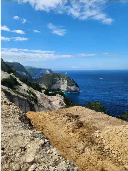 Land Near Sea Cliff Of Nusa Penida Beach - Image 1 of 10
