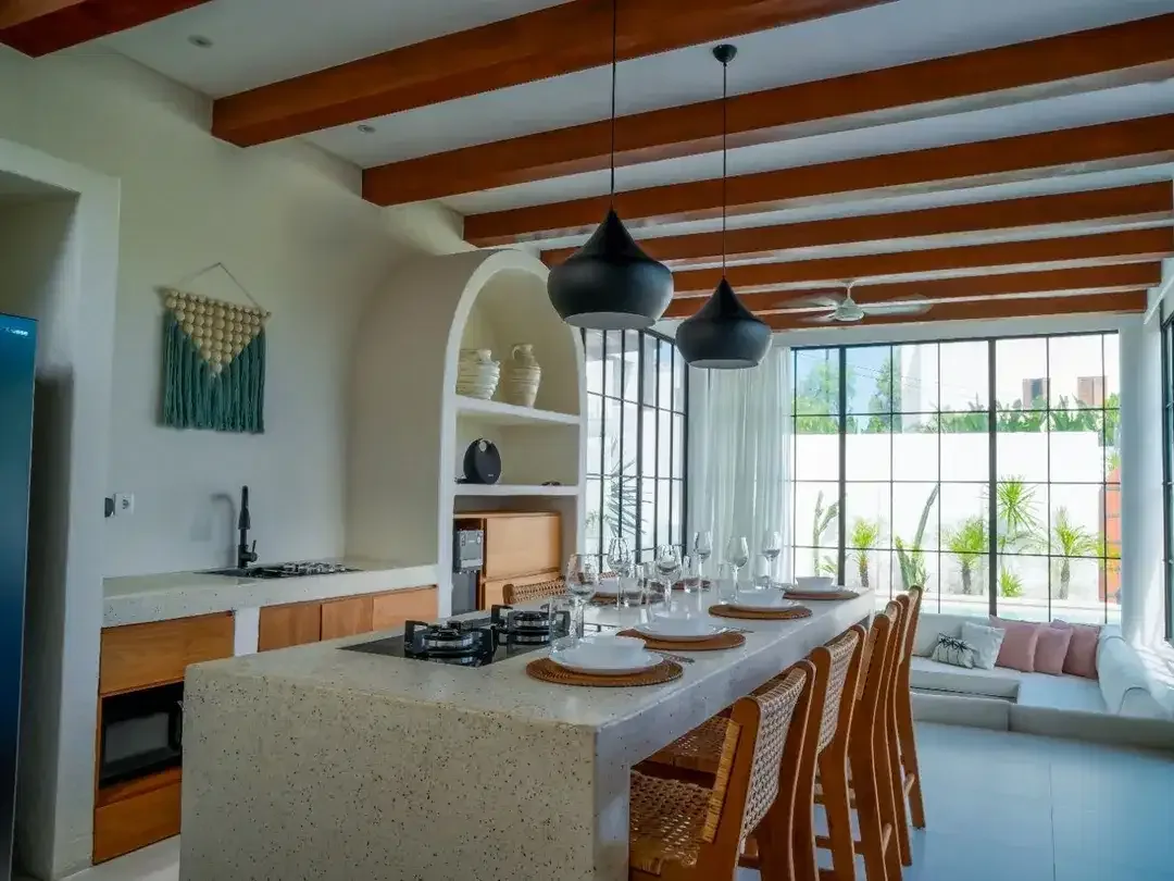 Villa Mediteranian dengan View Ocean sangat cantik dan strategis di Toyaning Ungasan - Image 10 of 10