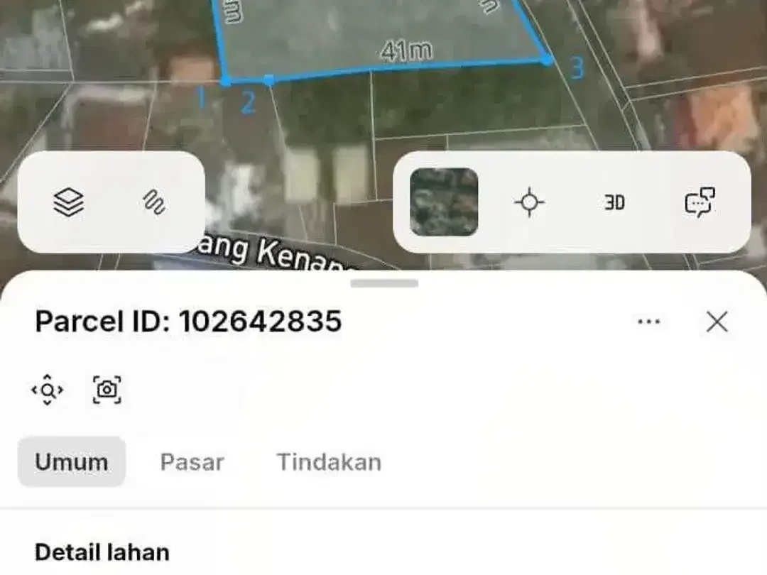 Tanah Komersial Tunjung Sari Jalan Utama Denpasar Barat - Image 8 of 9