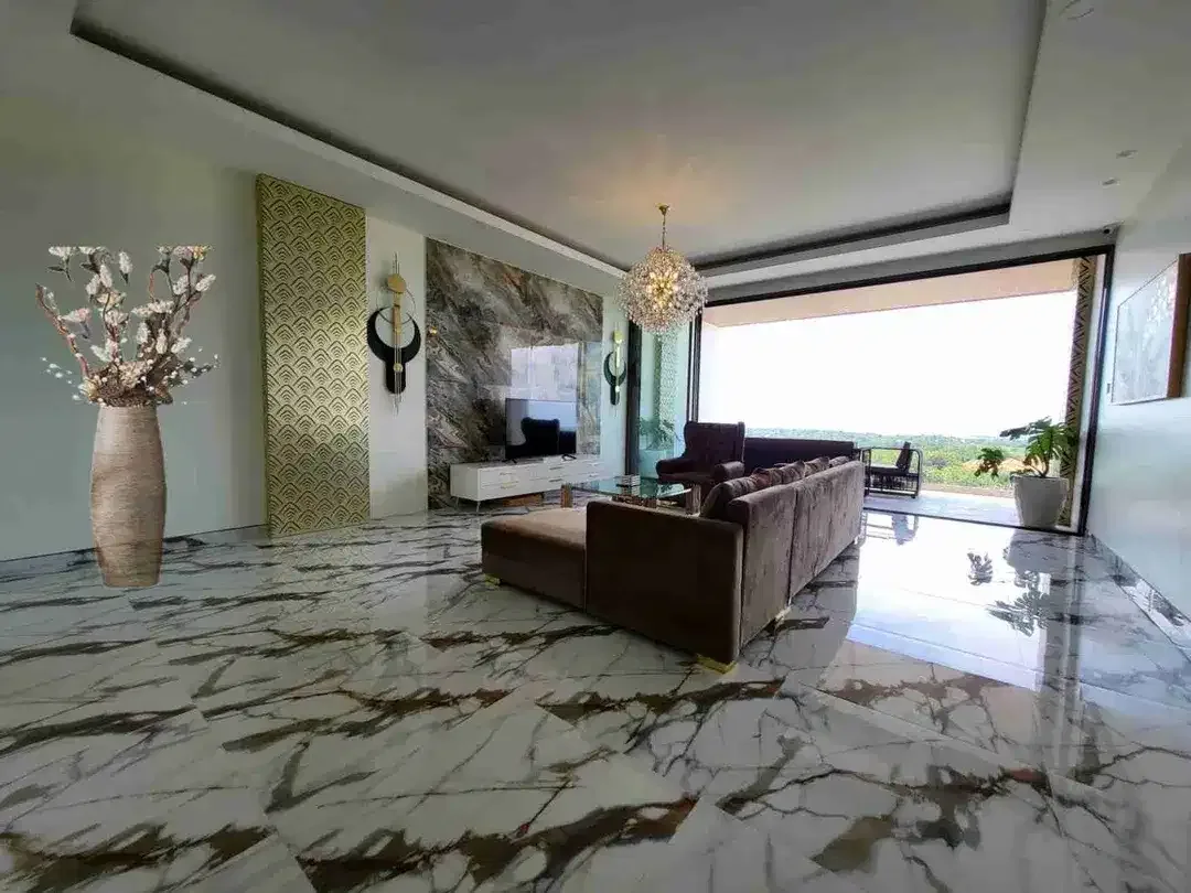 Luxury Villa FULL FURNISH Ocean View & Airport View di Cempaka Mas Jimbaran Kuta Selatan - Image 5 of 10