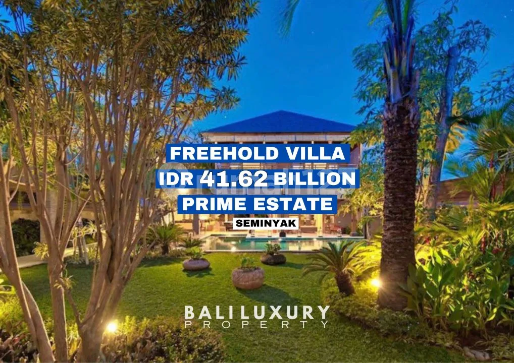 Vila Estate Hak Milik Investasi di Prime Oberoi Seminyak Dekat Pantai - Image 2 of 4