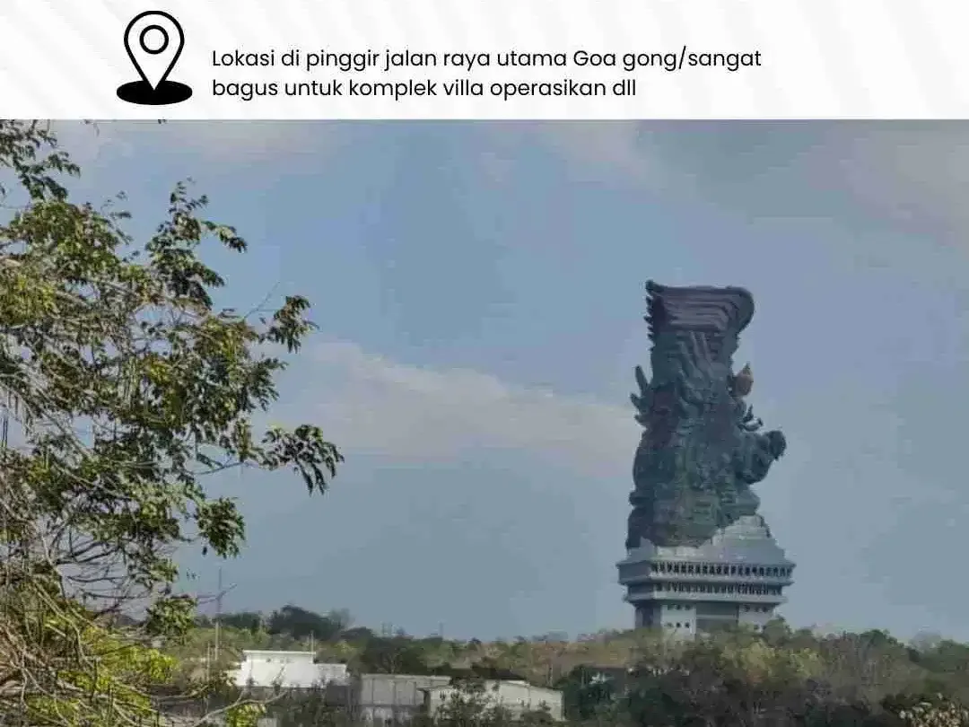 DIJUAL TANAH VIEW PATUNG GWK LOKASI UNGASAN - Image 1 of 6