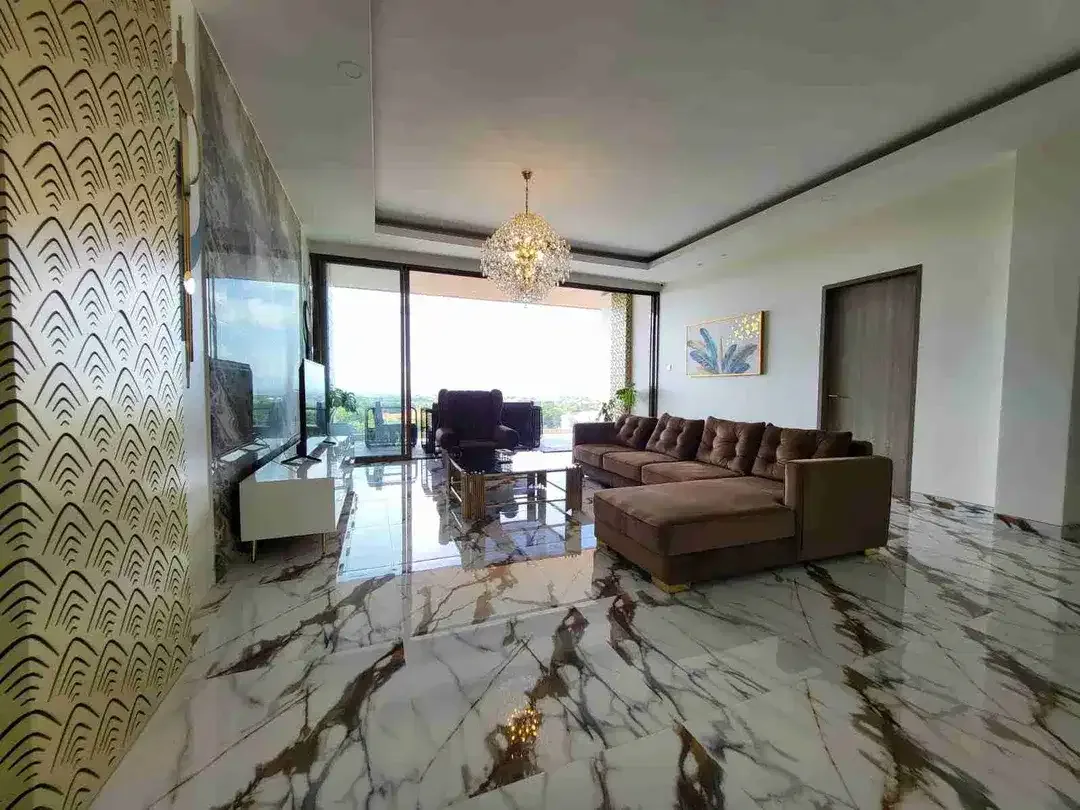 Luxury Villa FULL FURNISH Ocean View & Airport View di Cempaka Mas Jimbaran Kuta Selatan - Image 8 of 10