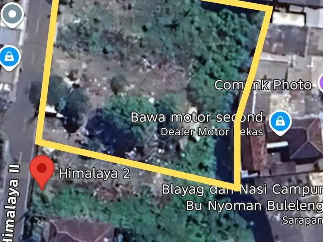 Dijual Tanah 1.500 m² dengan Lebar Depan 31 Meter Zona Perdagangan & Jasa di Denpasar - Jalan Himalaya II Cocok untuk Gudang dan Kantor - Image 4 of 8