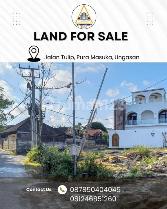Dijual Tanah Lokasi Strategis Pura Masuka Ungasan 3 Are - Image 1 of 4