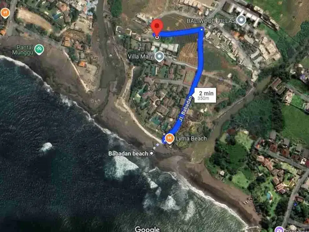 Tanah Premium 3 are  di Dekat Pantai Pererenan Badung Bali - Image 9 of 9